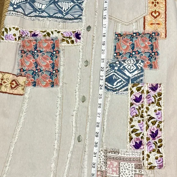 POL Multicolor Patchwork Sleeveless Tunic - Picture 6 of 7